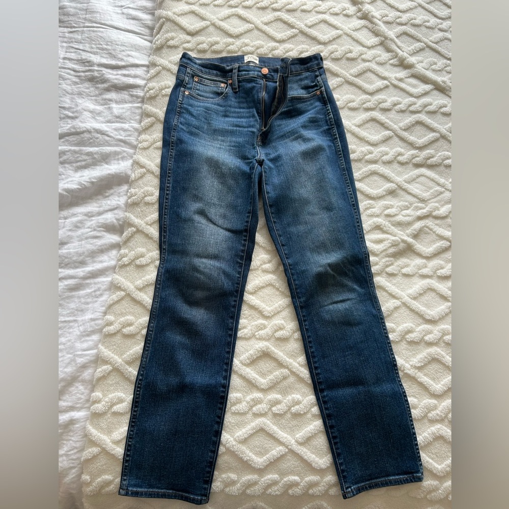 High rise vintage straight size 28 jeans J Crew